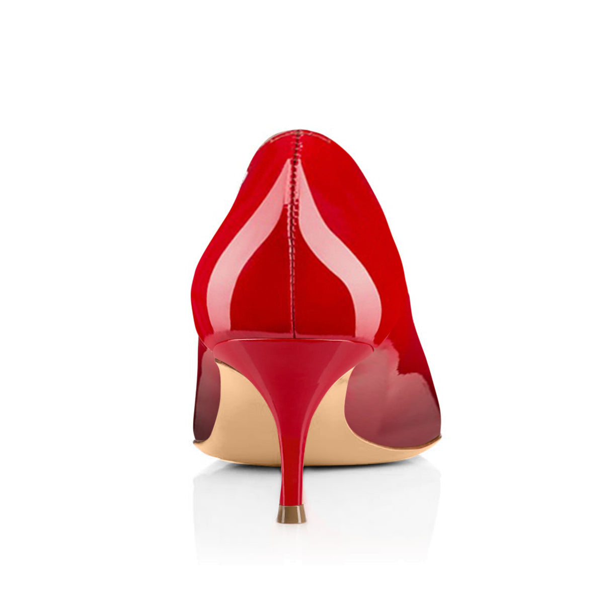 Onlymaker Pumps Black Red Gradient 2.5 inches Heels - Image 5